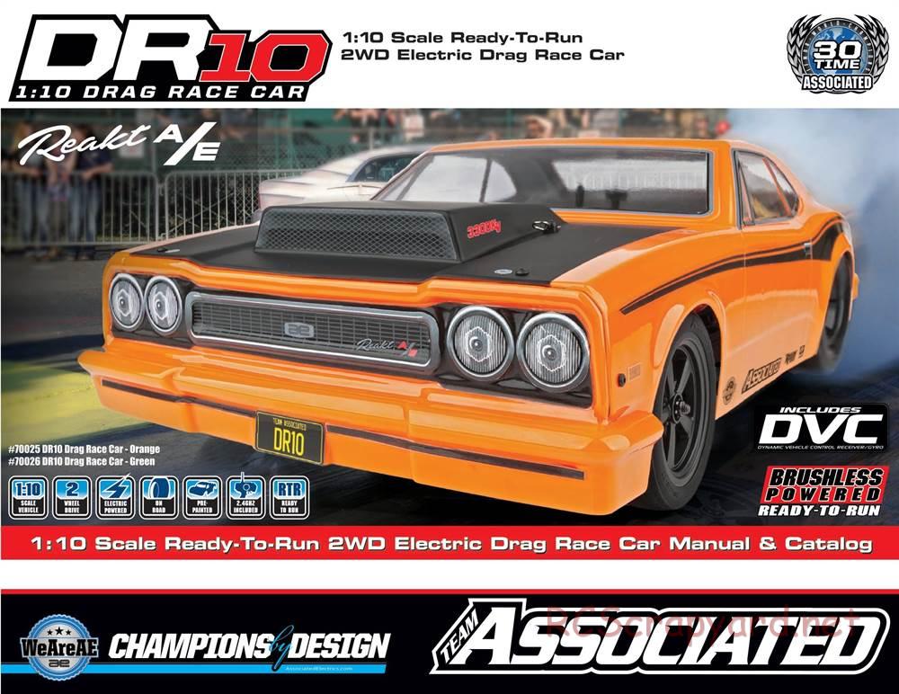 Team Associated - DR10 Drag Race Car - Manual - Page 1